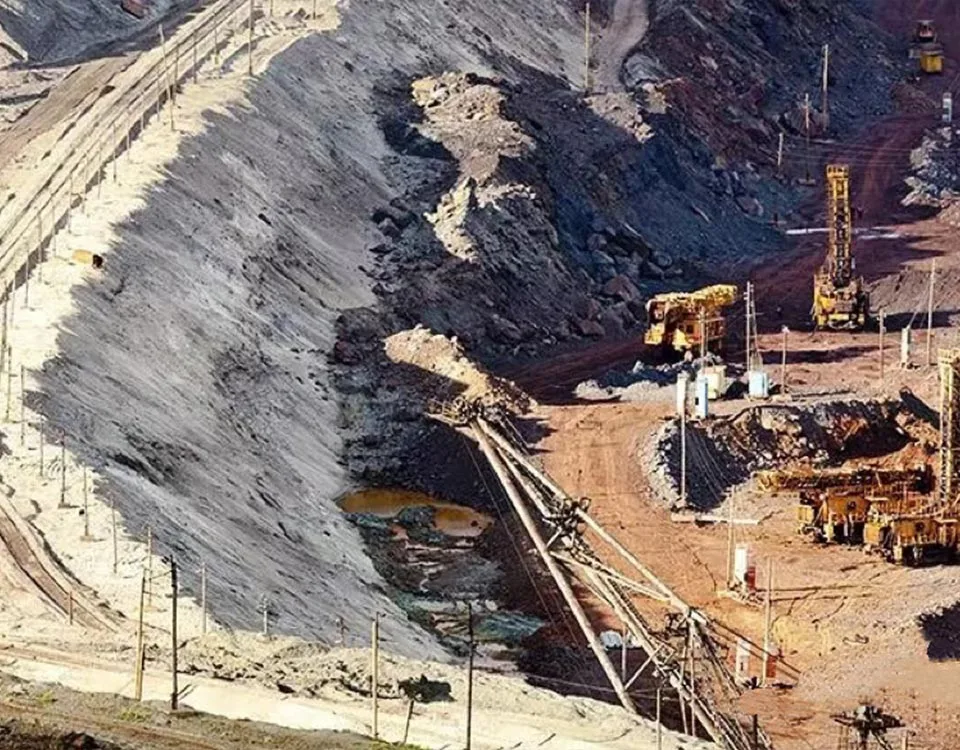 Chemin de fer Rio Tinto Simandou en Guinée